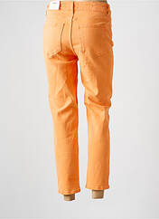 Jeans coupe slim orange ONLY pour femme seconde vue
