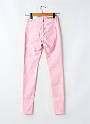 Jeans coupe slim rose clair ONLY pour femme seconde vue
