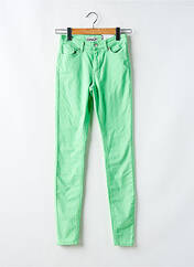 Jeans coupe slim vert ONLY pour femme seconde vue