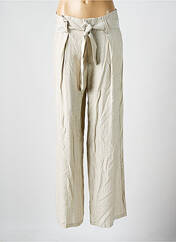 Pantalon droit beige KOOL LOOK pour femme seconde vue