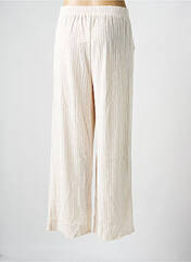 Pantalon large beige ALLYSON pour femme seconde vue
