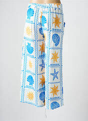 Pantalon large bleu ALLEN & JO pour femme seconde vue