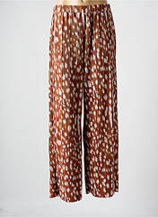 Pantalon large marron VERO MODA pour femme seconde vue
