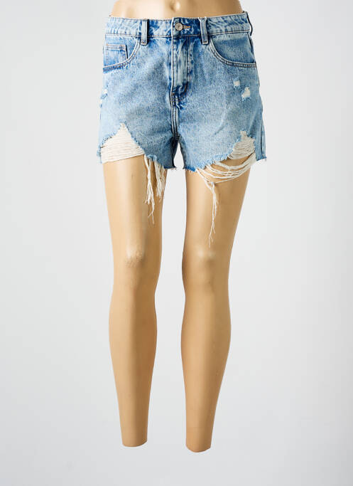 Short tissage denim taille normale bleu ORAIJE femme