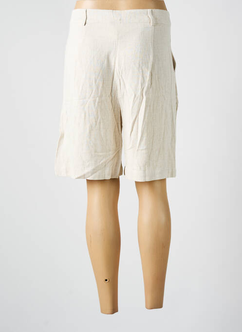 Bermuda beige KY CREATION pour femme