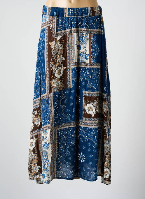 Jupe longue bleu HERA pour femme