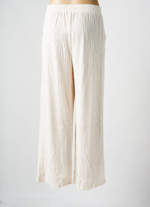 Pantalon large beige ALLYSON pour femme