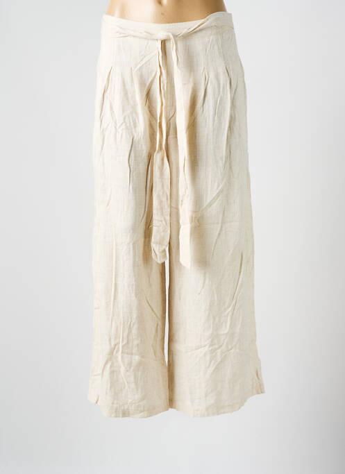 Pantalon large beige PEACE N'LOVE pour femme