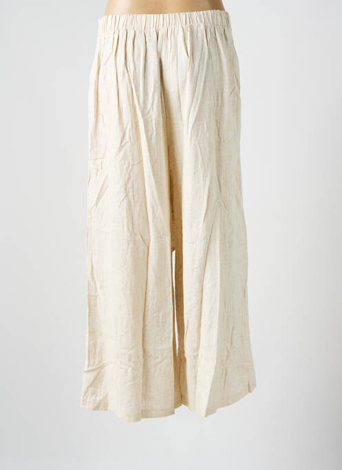 Pantalon large beige PEACE N'LOVE pour femme