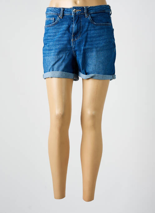 Short bleu ONLY pour femme