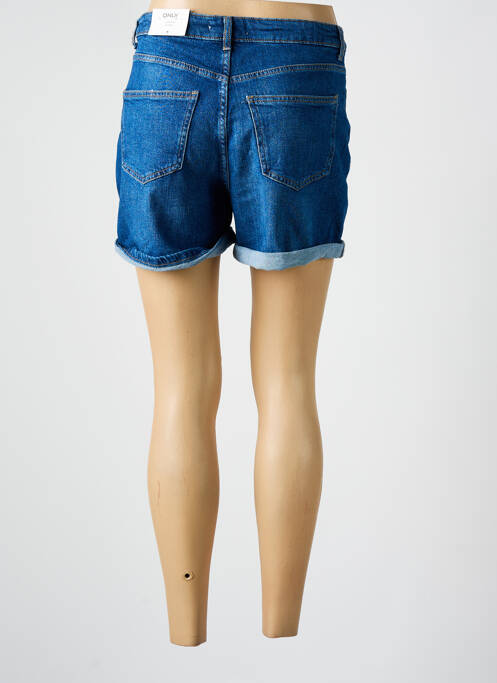 Short bleu ONLY pour femme