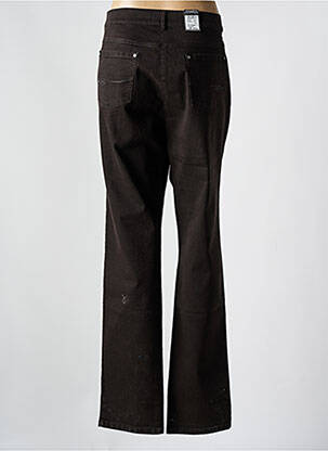Jeans coupe slim stretch taille normale marron ZERRES femme