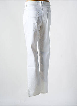 Jeans coupe slim stretch taille normale blanc GARDEUR femme