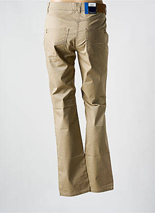Pantalon slim tissage popeline taille normale beige ATELIER GARDEUR femme