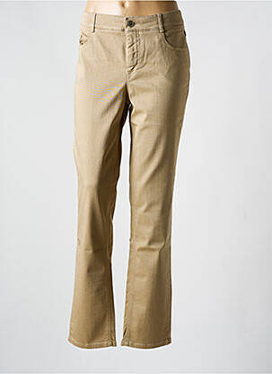 Jeans coupe slim stretch taille normale marron ATELIER GARDEUR femme
