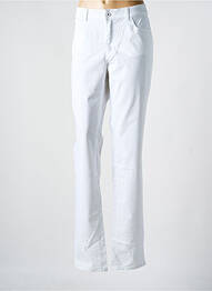 Jeans coupe slim stretch taille normale blanc ARMANI femme
