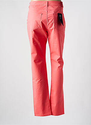 Pantalon slim tissage popeline taille normale orange ARMANI femme