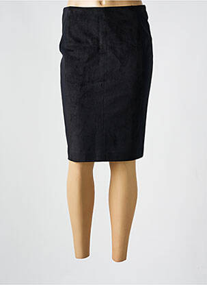 Jupe mi-longue stretch noir ATELIER GARDEUR femme
