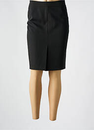 Jupe mi-longue taille à pinces noir JC TRIGON femme
