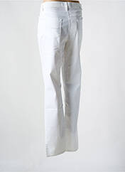 Jeans coupe slim blanc GARDEUR pour femme seconde vue