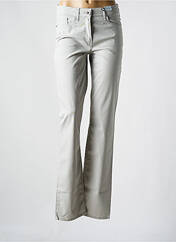 Jeans coupe slim gris GARDEUR pour femme seconde vue