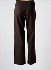 Pantalon droit marron ROSA ROSAM pour femme seconde vue