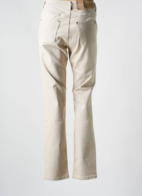 Jeans coupe slim beige PARA MI femme