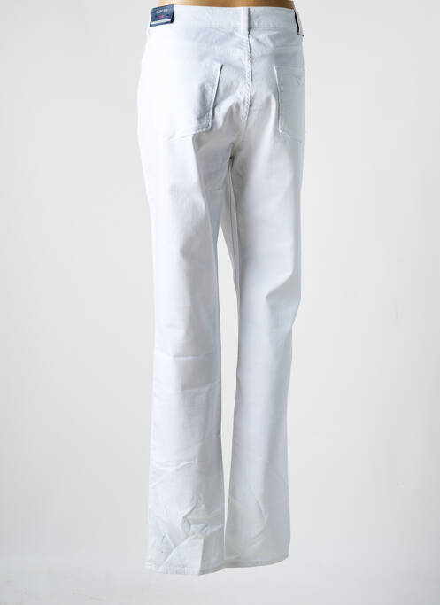 Jeans coupe slim blanc ARMANI pour femme
