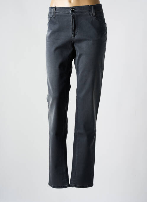 Jeans coupe slim gris ARMANI pour femme