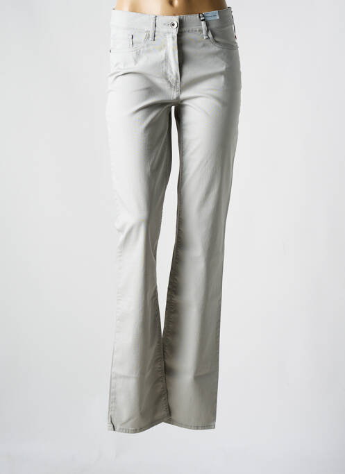 Jeans coupe slim gris GARDEUR pour femme