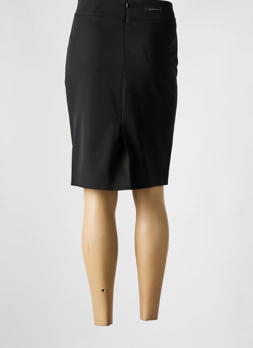 Jupe mi-longue noir JC TRIGON pour femme