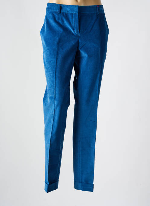 Pantalon chino bleu BERNARD ZINS pour femme