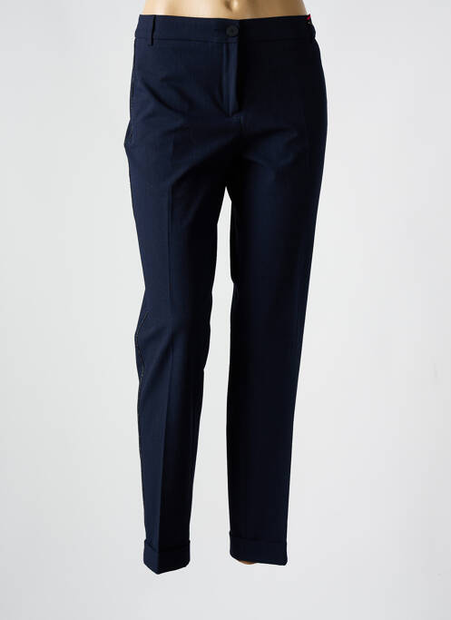 Pantalon chino bleu JOCAVI pour femme
