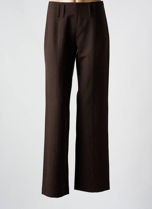 Pantalon droit marron ROSA ROSAM pour femme