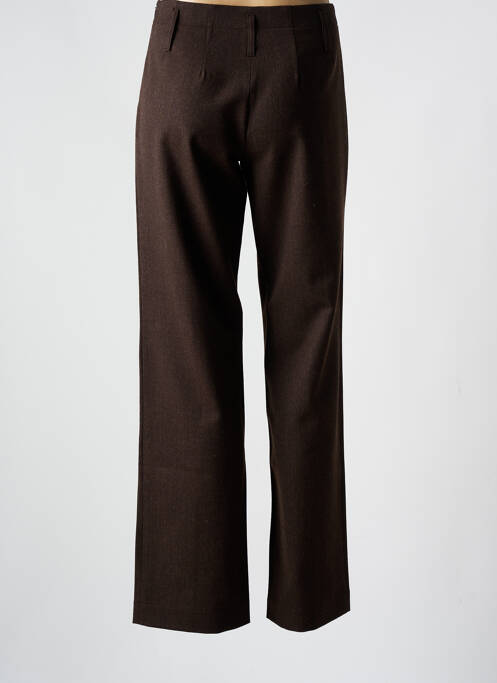 Pantalon droit marron ROSA ROSAM pour femme