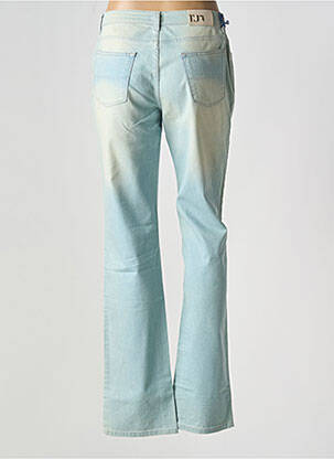 Jeans coupe droite stretch taille normale bleu TRUSSARDI JEANS femme