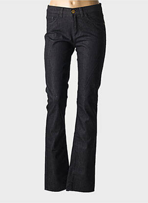 Jean coupe flare stretch taille normale noir TRUSSARDI JEANS femme
