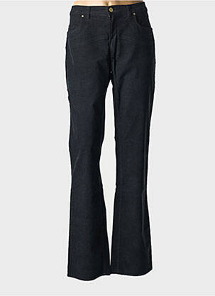 Pantalon flare stretch taille normale noir TRUSSARDI JEANS femme