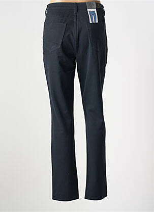 Pantalon slim tissage popeline taille normale bleu TRUSSARDI JEANS femme