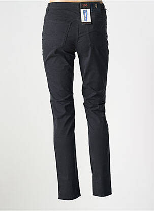 Pantalon slim tissage popeline taille normale noir TRUSSARDI JEANS femme