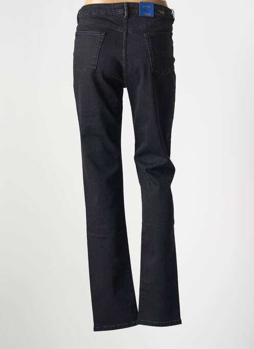 Jeans coupe droite stretch taille normale noir TRUSSARDI JEANS femme