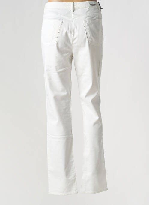 Jeans coupe droite blanc TRUSSARDI JEANS pour femme