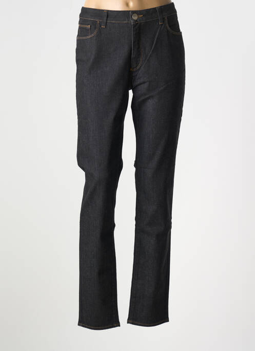 Jeans coupe slim noir TRUSSARDI JEANS pour femme