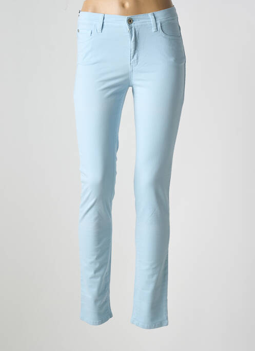 Pantalon slim bleu TRUSSARDI JEANS pour femme