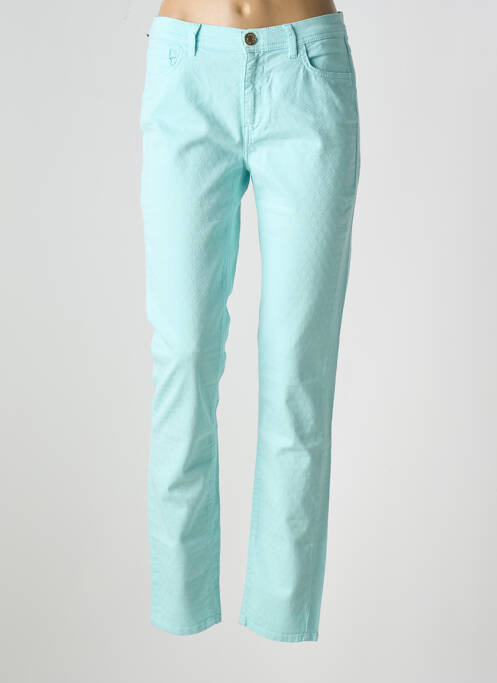 Pantalon slim bleu TRUSSARDI JEANS pour femme