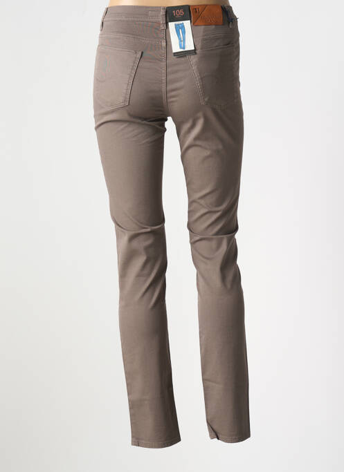 Pantalon slim marron TRUSSARDI JEANS pour femme