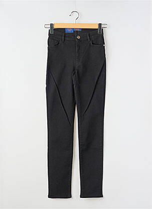 Jeans coupe slim stretch taille normale noir TRUSSARDI JEANS femme