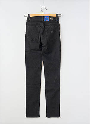 Jeans coupe slim stretch taille normale noir TRUSSARDI JEANS femme
