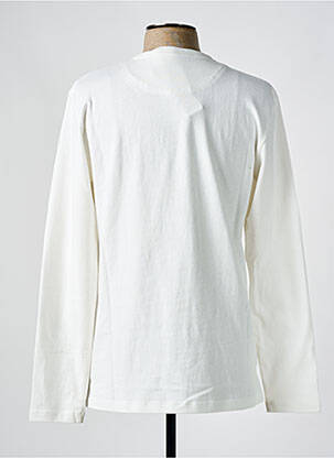 T-shirt coupe droite manches longues blanc ESPRIT homme