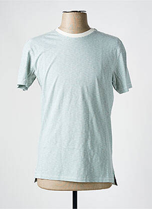 T-shirt coupe cintrée manches courtes bleu WHITE STUFF homme